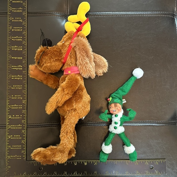 Dr. Seuss Max dog reindeer and elf - Picture 15 of 16